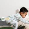 imageBurts Bees Baby Boys 2Piece Long Sleeve Tee and Pants Organic Cotton Pajama SetHappy Herbivores