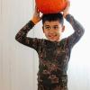 imageBurts Bees Baby Boys 2Piece Long Sleeve Tee and Pants Organic Cotton Pajama SetHaunty Halloween