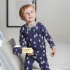 imageBurts Bees Baby Boys 2Piece Long Sleeve Tee and Pants Organic Cotton Pajama SetIn the Pines