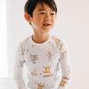 imageBurts Bees Baby Boys 2Piece Long Sleeve Tee and Pants Organic Cotton Pajama SetJungle Gym