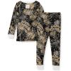 imageBurts Bees Baby Boys 2Piece Long Sleeve Tee and Pants Organic Cotton Pajama SetNew Year Cheer