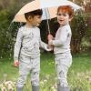 imageBurts Bees Baby Boys 2Piece Long Sleeve Tee and Pants Organic Cotton Pajama SetSilly Seagulls