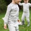 imageBurts Bees Baby Boys 2Piece Long Sleeve Tee and Pants Organic Cotton Pajama SetSilly Seagulls