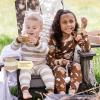 imageBurts Bees Baby Boys 2Piece Long Sleeve Tee and Pants Organic Cotton Pajama SetSmores Please