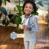 imageBurts Bees Baby Boys 2Piece Long Sleeve Tee and Pants Organic Cotton Pajama SetWatercolor Chevron