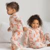 imageBurts Bees Baby Boys 2Piece Long Sleeve Tee and Pants Organic Cotton Pajama SetWatercolor Gecko