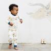 imageBurts Bees Baby Boys 2Piece Long Sleeve Tee and Pants Organic Cotton Pajama SetWooly Awesome