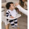 imageBurts Bees Baby Infant Pull On Bibs 100 Organic Cotton Lap Shoulder Style Drool Cloths Newborn EssentialsGrey Variety