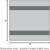 imageBurts Bees Baby Infant Washcloths 100 Organic Cotton Soft and Super Absorbent Knit Terry Wash Cloth  3 Pack SetHeather Grey