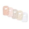 imageBurts Bees Baby Infant Bibs 100 Organic Cotton Drool Cloths Newborn EssentialsPink Sand