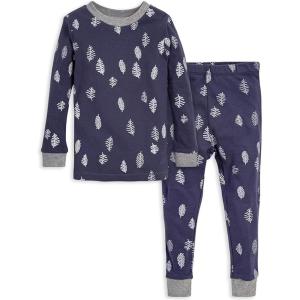 imageBurts Bees Baby Boys 2Piece Long Sleeve Tee and Pants Organic Cotton Pajama SetIn the Pines