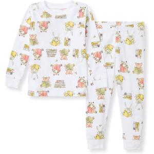 imageBurts Bees Baby Boys 2Piece Long Sleeve Tee and Pants Organic Cotton Pajama SetMama Guide