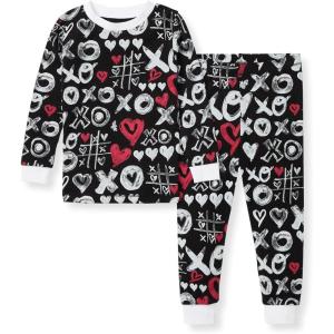 imageBurts Bees Baby Boys 2Piece Long Sleeve Tee and Pants Organic Cotton Pajama SetXo Doodles