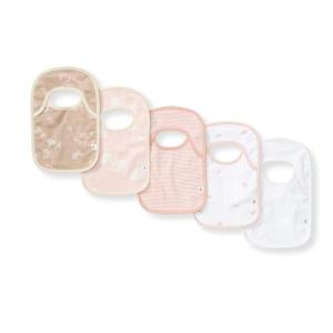 imageBurts Bees Baby Infant Bibs 100 Organic Cotton Drool Cloths Newborn EssentialsWhimsical Floral