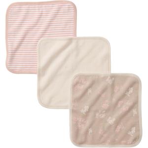 imageBurts Bees Baby Infant Washcloths 100 Organic Cotton Soft and Super Absorbent Knit Terry Wash Cloth  3 Pack SetWhimsical Floral