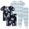 imageBurts Bees Baby Baby Boys Pajamas Sleeve Tee and Shorts 2Piece Pj Set 100 Organic CottonIm Jelly