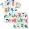 imageBurts Bees Baby Baby Boys Pajamas Sleeve Tee and Shorts 2Piece Pj Set 100 Organic CottonJuice Box