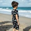 imageBurts Bees Baby Baby Boys Pajamas Sleeve Tee and Shorts 2Piece Pj Set 100 Organic CottonMosaic Sea Animals