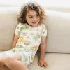 imageBurts Bees Baby Baby Boys Pajamas Sleeve Tee and Shorts 2Piece Pj Set 100 Organic CottonPlayground