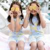 imageBurts Bees Baby Baby Girls Pajamas Sleeve Tee and Shorts 2Piece Pj Set 100 Organic CottonLemon Tiles