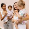 imageBurts Bees Baby Baby Girls Pajamas Tee and Pant 2Piece Pj Set 100 Organic CottonIce Cream Social
