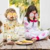 imageBurts Bees Baby Baby Girls Pajamas Tee and Pant 2Piece Pj SetDragon Fruit