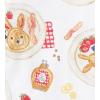 imageBurts Bees Baby Baby Girls Pajamas Zip Front NonSlip Footed Sleeper Pjs 100 Organic CottonEaster Breakfast