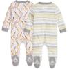 imageBurts Bees Baby Baby Girls Pajamas Zip Front NonSlip Footed Sleeper Pjs 100 Organic CottonGiraffe