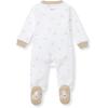 imageBurts Bees Baby Baby Girls Pajamas Zip Front NonSlip Footed Sleeper Pjs 100 Organic CottonGolden Bee