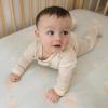 imageBurts Bees Baby Baby Girls Pajamas Zip Front NonSlip Footed Sleeper Pjs 100 Organic CottonGood Night Sky