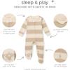 imageBurts Bees Baby Baby Girls Pajamas Zip Front NonSlip Footed Sleeper Pjs 100 Organic CottonGood Night Sky Blue
