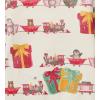 imageBurts Bees Baby Baby Girls Pajamas Zip Front NonSlip Footed Sleeper Pjs 100 Organic CottonHoliday Train