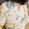 imageBurts Bees Baby Baby Girls Pajamas Zip Front NonSlip Footed Sleeper Pjs 100 Organic CottonLittle Globe