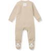 imageBurts Bees Baby Baby Girls Pajamas Zip Front NonSlip Footed Sleeper Pjs 100 Organic CottonNeutral Solid Rib
