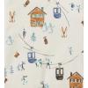 imageBurts Bees Baby Baby Girls Pajamas Zip Front NonSlip Footed Sleeper Pjs 100 Organic CottonOut in the Alps