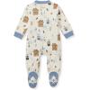 imageBurts Bees Baby Baby Girls Pajamas Zip Front NonSlip Footed Sleeper Pjs 100 Organic CottonOut in the Alps