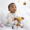 imageBurts Bees Baby Baby Girls Pajamas Zip Front NonSlip Footed Sleeper Pjs 100 Organic CottonStardust Bunnies