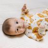 imageBurts Bees Baby Baby Girls Pajamas Zip Front NonSlip Footed Sleeper Pjs 100 Organic CottonWaffle Sundae