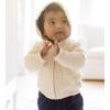 imageBurts Bees Baby Baby Girls Sweatshirts Lightweight Zipup Jackets ampamp Hooded Coats Organic CottonOat Quilted Bee