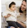 imageBurts Bees Baby Baby Girls Sweatshirts Lightweight Zipup Jackets ampamp Hooded Coats Organic CottonQuilted Oat