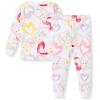 imageBurts Bees Baby Girls 2Piece Long Sleeve Tee and Pants Organic Cotton Pajama SetBee Mine