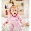 imageBurts Bees Baby Girls 2Piece Long Sleeve Tee and Pants Organic Cotton Pajama SetDitsy Floral
