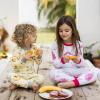 imageBurts Bees Baby Girls 2Piece Long Sleeve Tee and Pants Organic Cotton Pajama SetDragon Fruit