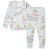 imageBurts Bees Baby Girls 2Piece Long Sleeve Tee and Pants Organic Cotton Pajama SetDream Ballet