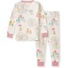 imageBurts Bees Baby Girls 2Piece Long Sleeve Tee and Pants Organic Cotton Pajama SetFall Carnival