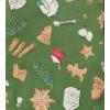 imageBurts Bees Baby Girls 2Piece Long Sleeve Tee and Pants Organic Cotton Pajama SetHoliday Cookies