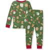 imageBurts Bees Baby Girls 2Piece Long Sleeve Tee and Pants Organic Cotton Pajama SetHoliday Cookies