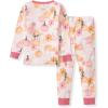 imageBurts Bees Baby Girls 2Piece Long Sleeve Tee and Pants Organic Cotton Pajama SetMagical Pumpkins