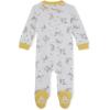 imageBurts Bees Baby Girls Snug Fit OnePiece Footed NonSlip Sleeper PajamasBilly Goat