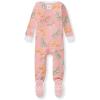 imageBurts Bees Baby Girls Snug Fit OnePiece Footed NonSlip Sleeper PajamasDesert Moths